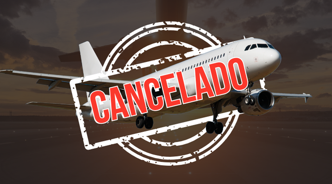 Voo cancelado - direitos do passageiro aéreo